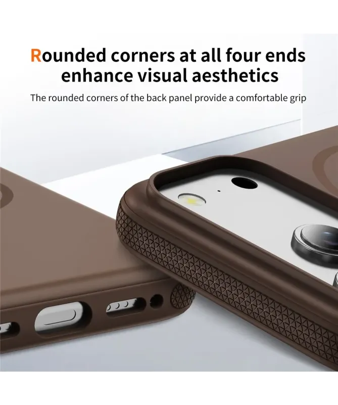 Coque iPhone 17 Pro Max Antichoc MagSafe avec Grip Texturé