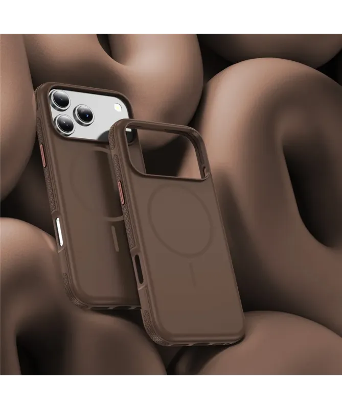 Coque iPhone 17 Pro Max Antichoc MagSafe avec Grip Texturé