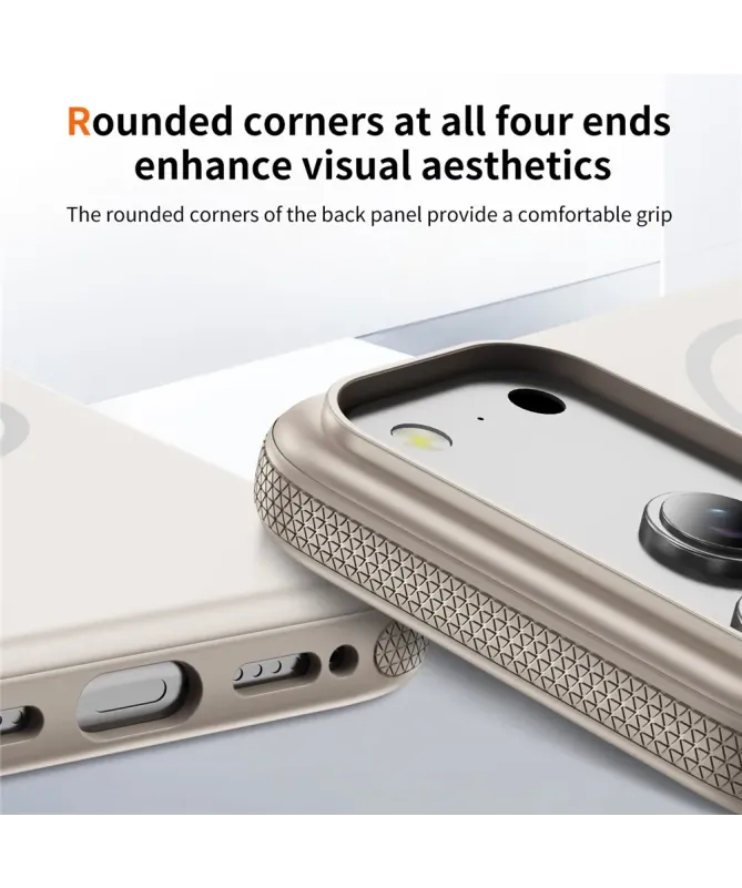 Coque iPhone 17 Pro Max Antichoc MagSafe avec Grip Texturé