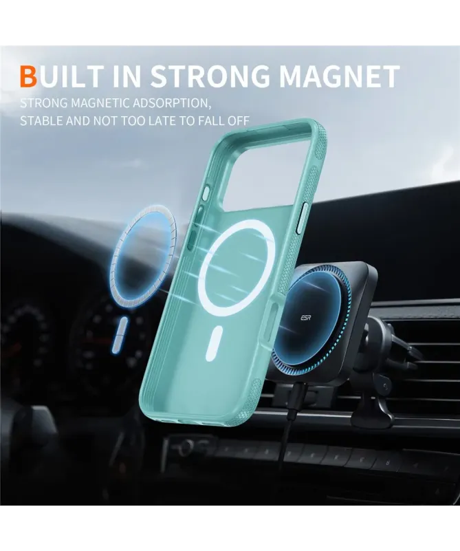 Coque iPhone 17 Pro Max Antichoc MagSafe avec Grip Texturé