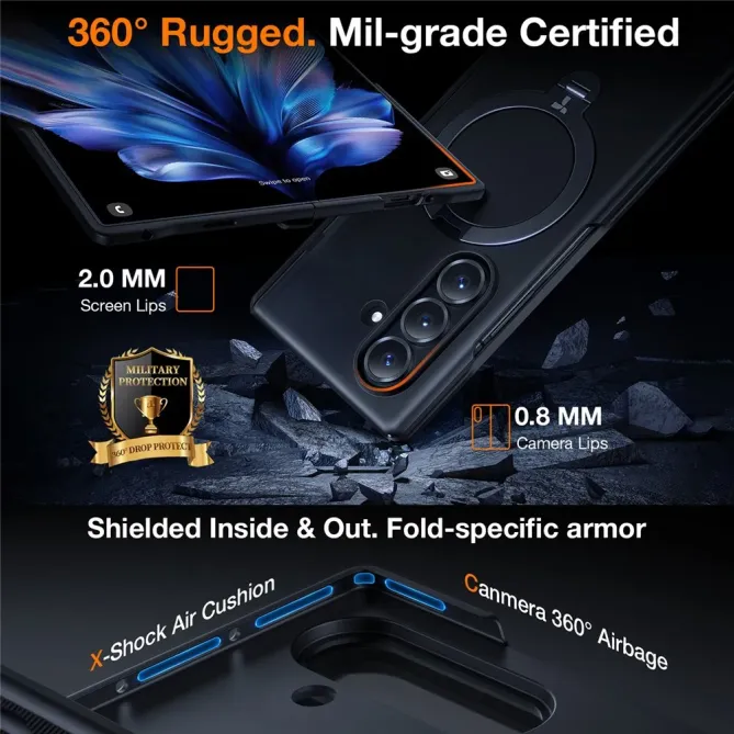 Coque Samsung Galaxy Z Fold 7 | TORRAS avec Support MagSafe