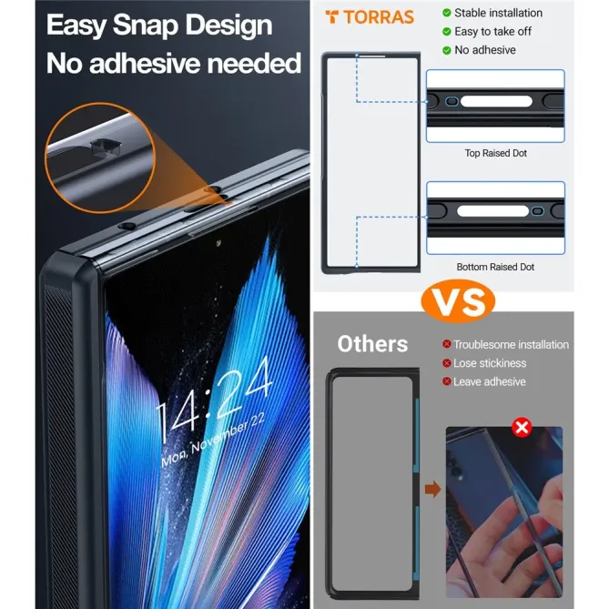 Coque Samsung Galaxy Z Fold 7 | TORRAS avec Support MagSafe