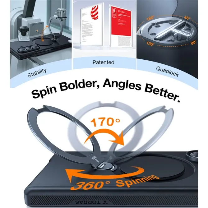 Coque Samsung Galaxy Z Fold 7 | TORRAS avec Support MagSafe