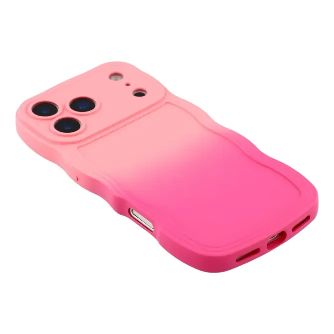 Coque iPhone 17 Pro Max Dégradé Bords Ondulés