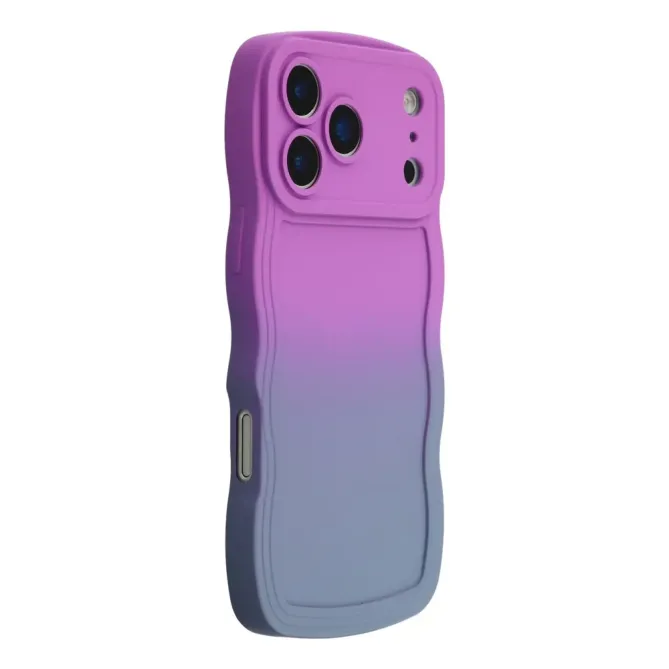 Coque iPhone 17 Pro Max Dégradé Bords Ondulés