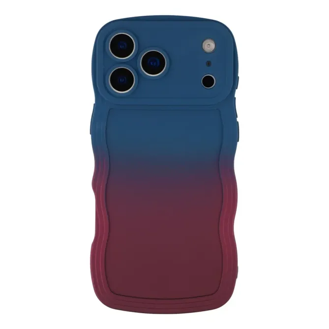 Coque iPhone 17 Pro Max Dégradé Bords Ondulés