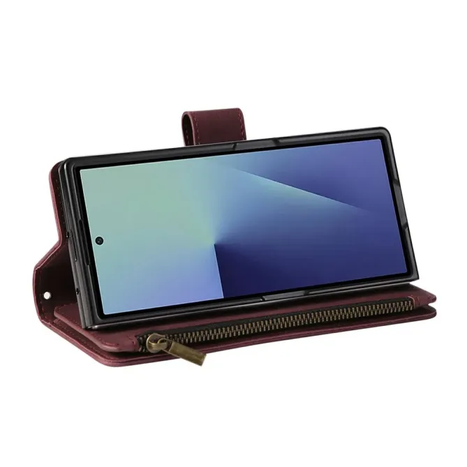 Housse Samsung Galaxy Z Fold 7 Portefeuille Effet Daim | NOMADE