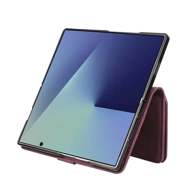Housse Samsung Galaxy Z Fold 7 Portefeuille Effet Daim | NOMADE