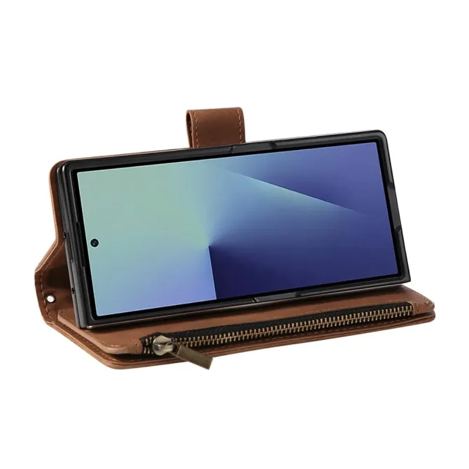 Housse Samsung Galaxy Z Fold 7 Portefeuille Effet Daim | NOMADE