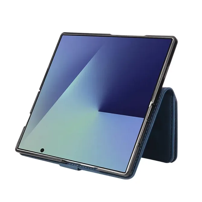 Housse Samsung Galaxy Z Fold 7 Portefeuille Effet Daim | NOMADE