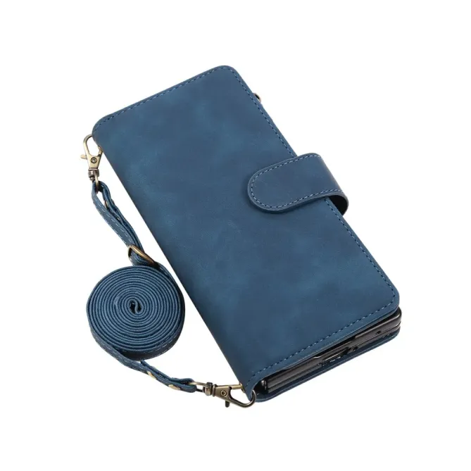 Housse Samsung Galaxy Z Fold 7 Portefeuille Effet Daim | NOMADE