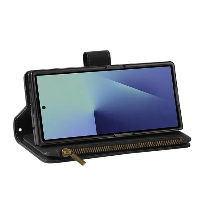 Housse Samsung Galaxy Z Fold 7 Portefeuille Effet Daim | NOMADE