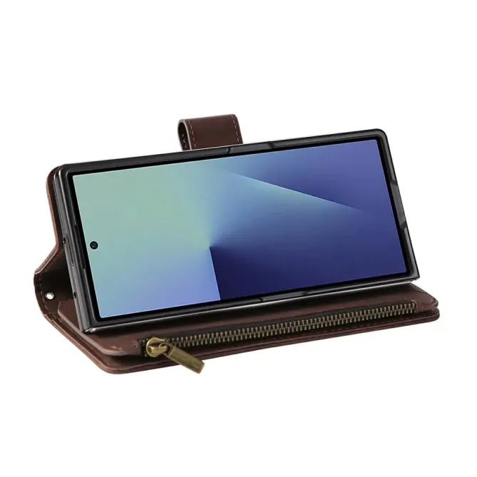 Housse Samsung Galaxy Z Fold 7 Portefeuille Effet Daim | NOMADE