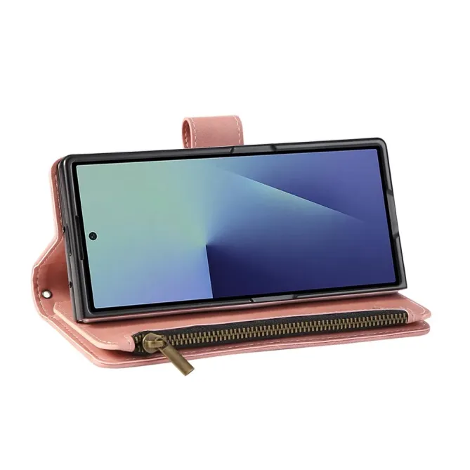 Housse Samsung Galaxy Z Fold 7 Portefeuille Effet Daim | NOMADE