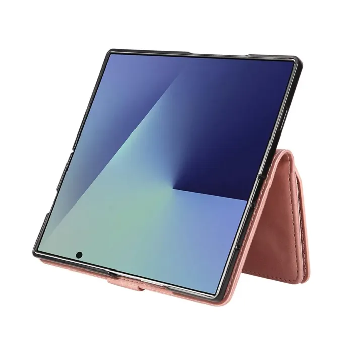 Housse Samsung Galaxy Z Fold 7 Portefeuille Effet Daim | NOMADE