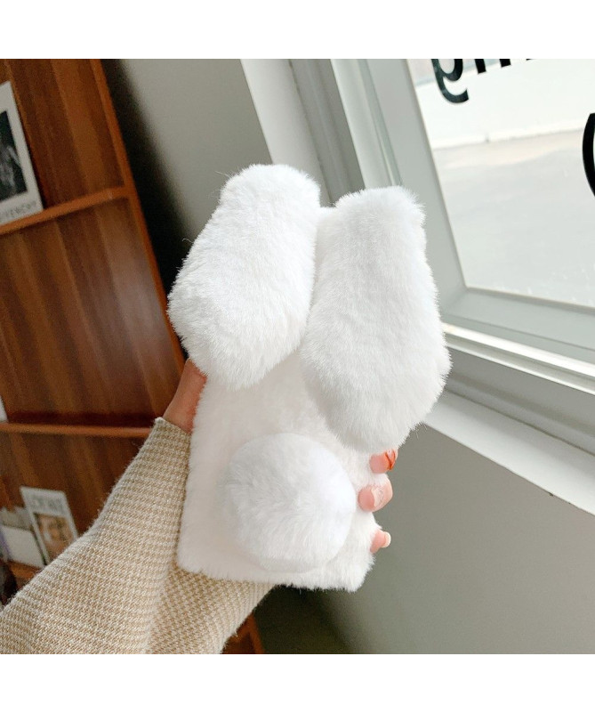 Coque Samsung Galaxy S25 FE Peluche Lapin avec Strass