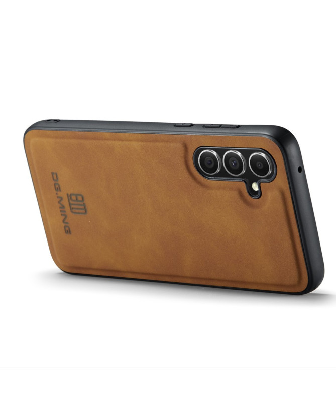 Coque Samsung Galaxy S25 FE DG.MING imitation cuir