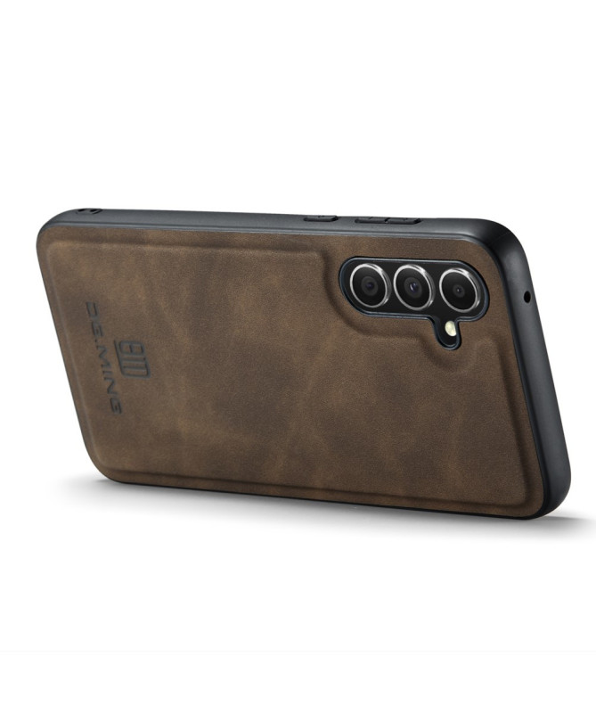 Coque Samsung Galaxy S25 FE DG.MING imitation cuir
