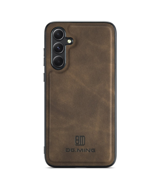 Coque Samsung Galaxy S25 FE DG.MING imitation cuir