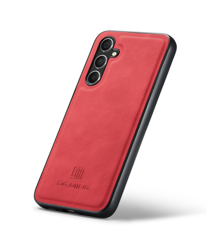 Coque Samsung Galaxy S25 FE DG.MING imitation cuir