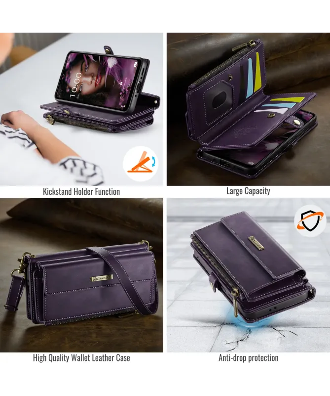 Housse Samsung Galaxy S25 FE à Bandoulière Portefeuille | C39