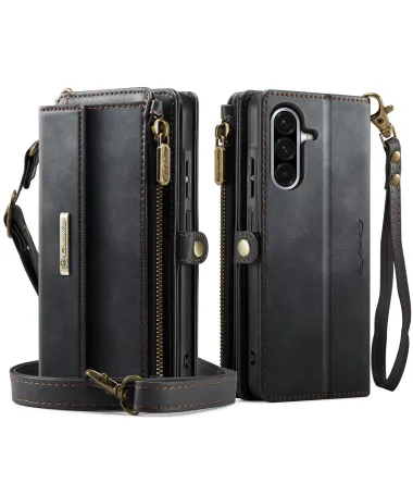 Housse Samsung Galaxy S25 FE à Bandoulière Portefeuille | C39