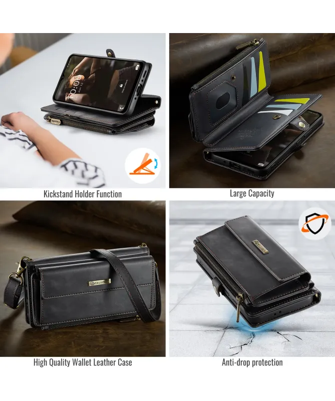 Housse Samsung Galaxy S25 FE à Bandoulière Portefeuille | C39