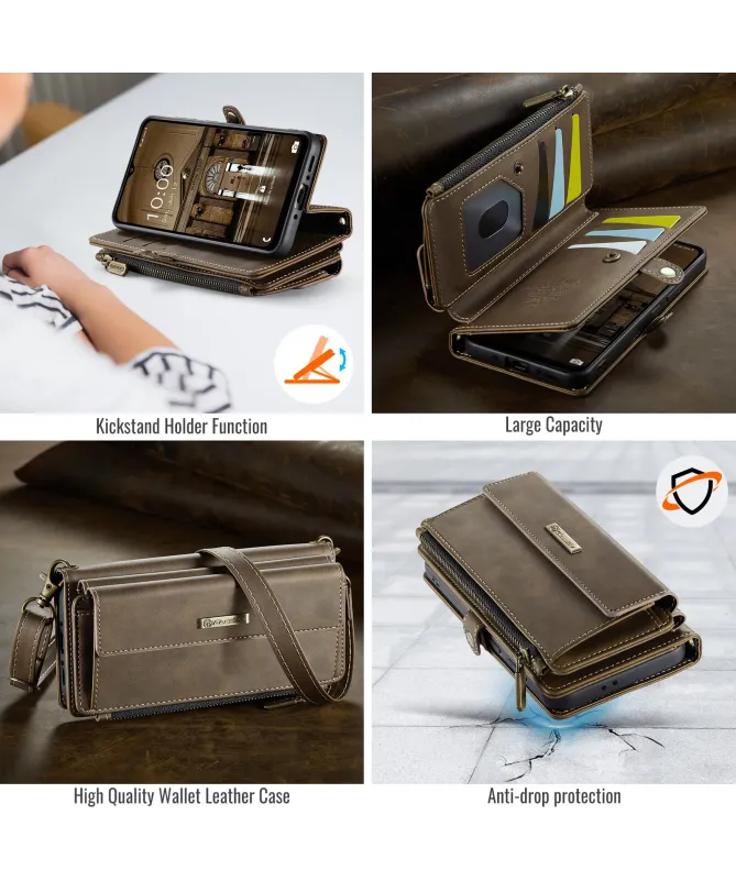 Housse Samsung Galaxy S25 FE à Bandoulière Portefeuille | C39