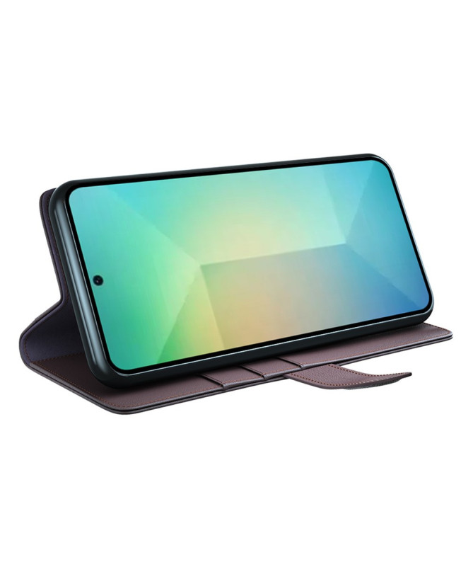 Étui Samsung Galaxy S25 FE portefeuille en cuir premium