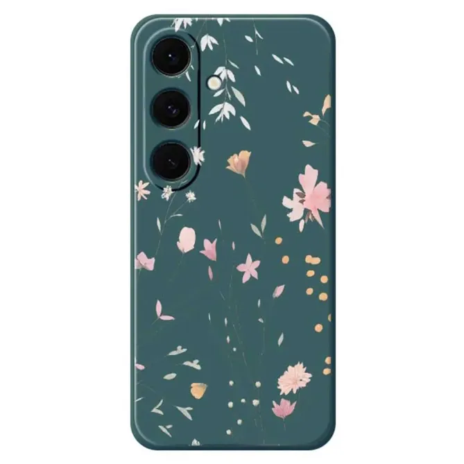Coque Samsung Galaxy S25 FE Illustration Florale Aquarelle