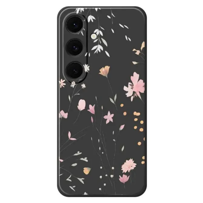 Coque Samsung Galaxy S25 FE Illustration Florale Aquarelle