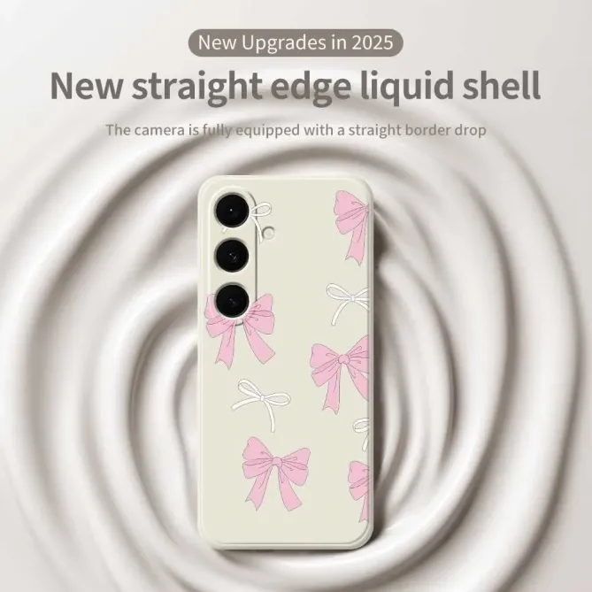 Coque Samsung Galaxy S25 FE Motif Fleurs 3D en Relief Pastel