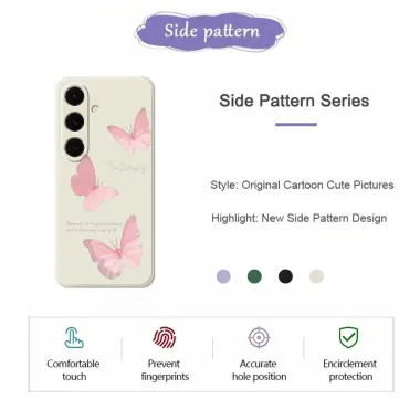 Coque Samsung Galaxy S25 FE Motif Papillons