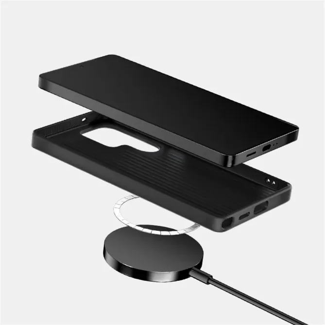 Coque Samsung Galaxy S25 FE Tissée MagSafe