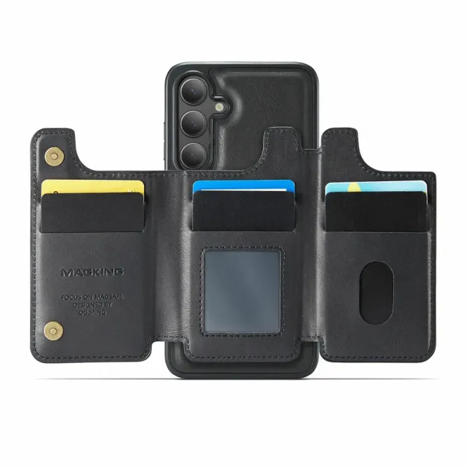 Coque Samsung Galaxy S25 FE Portefeuille Détachable MagSafe