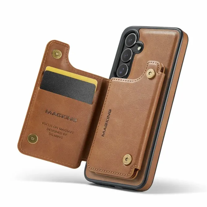 Coque Samsung Galaxy S25 FE Portefeuille Détachable MagSafe