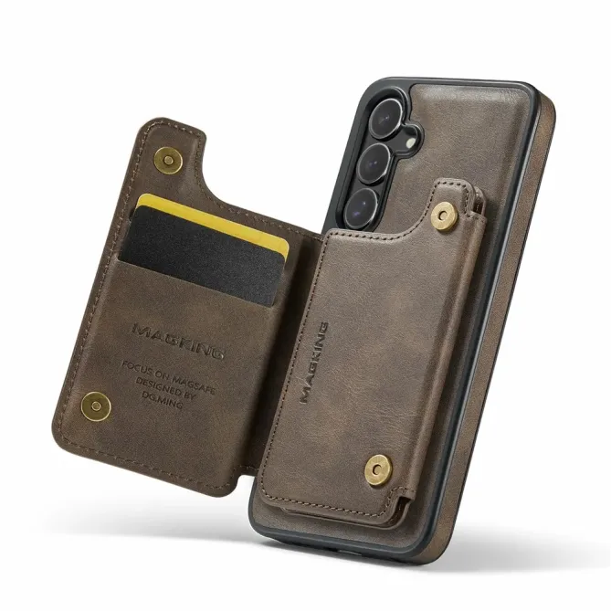 Coque Samsung Galaxy S25 FE Portefeuille Détachable MagSafe