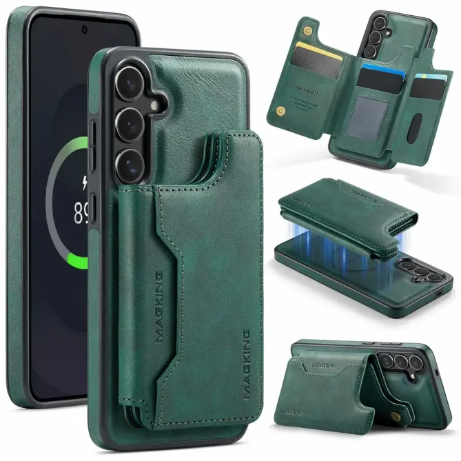 Coque Samsung Galaxy S25 FE Portefeuille Détachable MagSafe