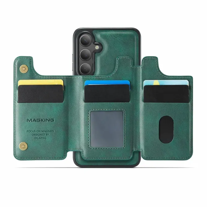 Coque Samsung Galaxy S25 FE Portefeuille Détachable MagSafe