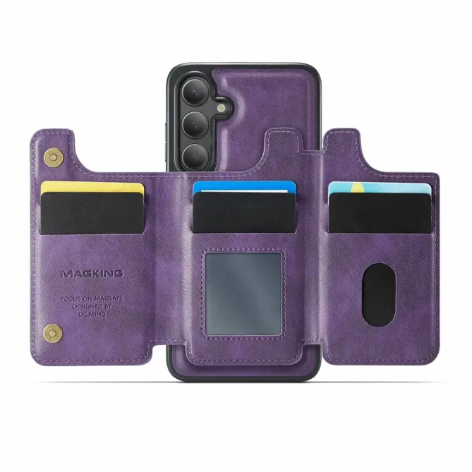 Coque Samsung Galaxy S25 FE Portefeuille Détachable MagSafe