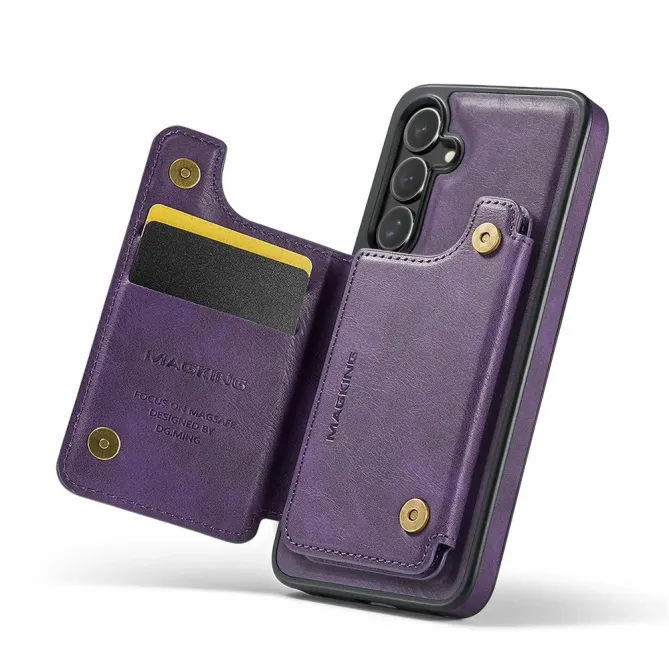 Coque Samsung Galaxy S25 FE Portefeuille Détachable MagSafe