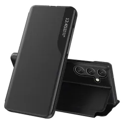 Housse Samsung Galaxy S25 FE avec Fenêtre d'Affichage et Support