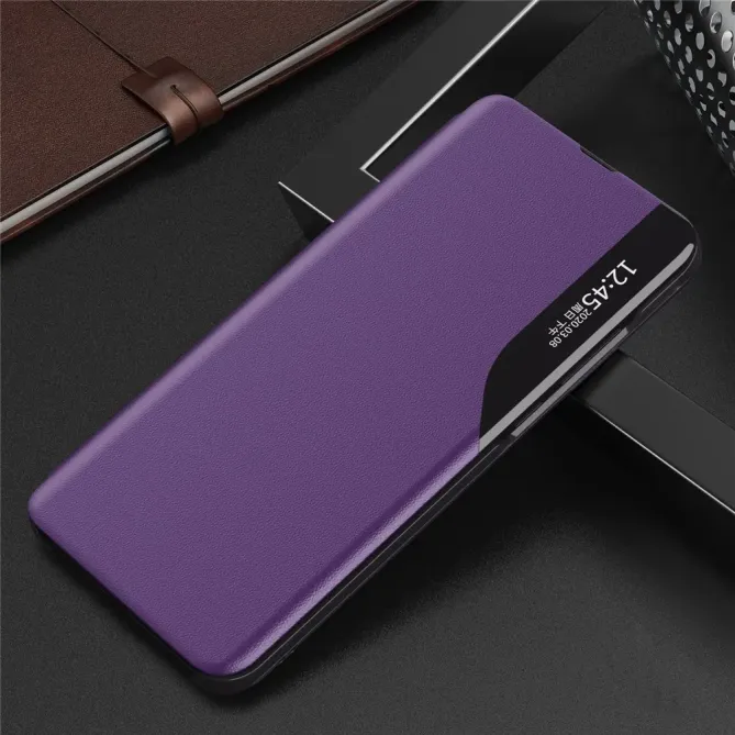 Housse Samsung Galaxy S25 FE avec Fenêtre d'Affichage et Support