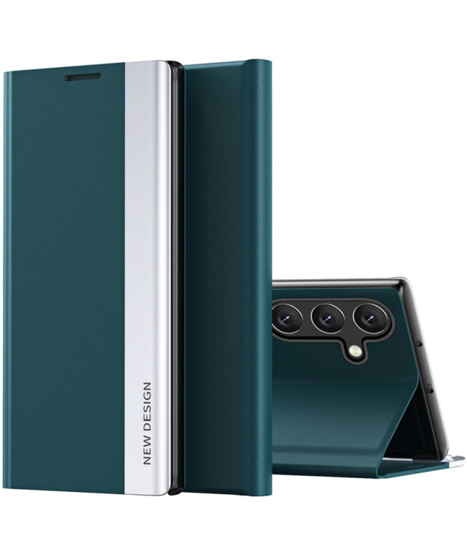 Etui Samsung Galaxy A17 5G Business effet cuir Magnet