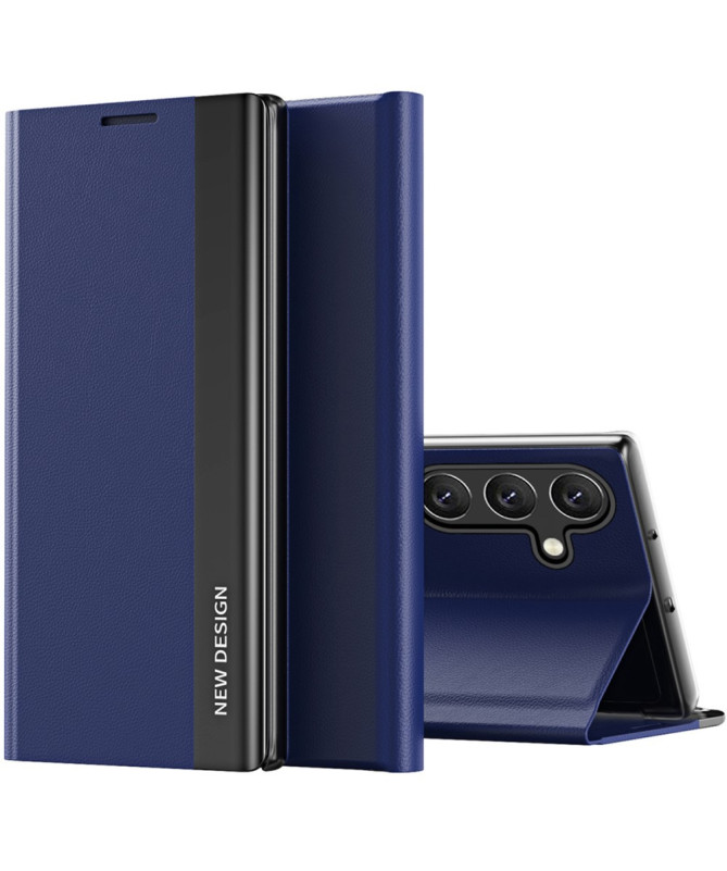 Etui Samsung Galaxy A17 5G Business effet cuir Magnet