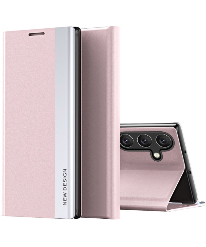 Etui Samsung Galaxy A17 5G Business effet cuir Magnet
