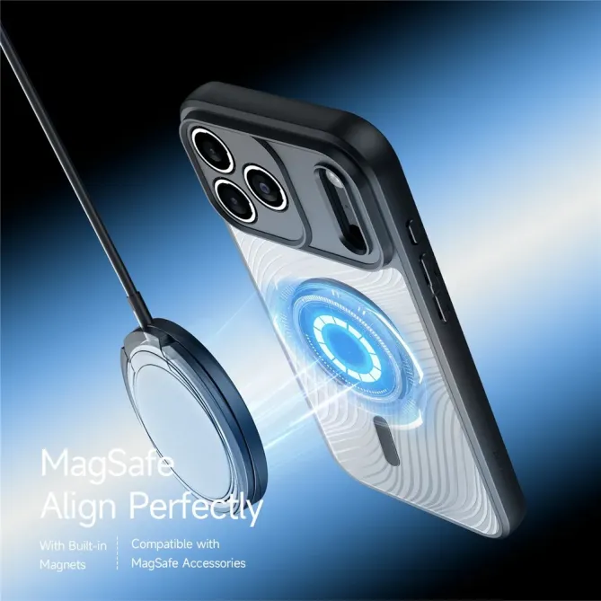 Coque iPhone 17 Pro Max Aimo Series Compatible MagSafe