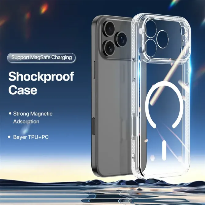 Coque iPhone 17 Pro Max Clin Series Transparente MagSafe