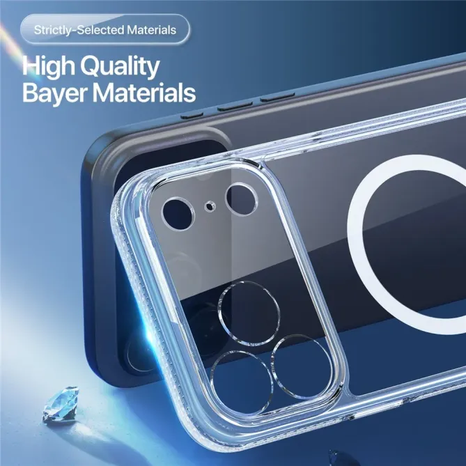 Coque iPhone 17 Pro Max Clin Series Transparente MagSafe