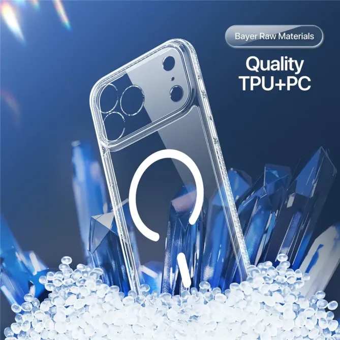 Coque iPhone 17 Pro Max Clin Series Transparente MagSafe